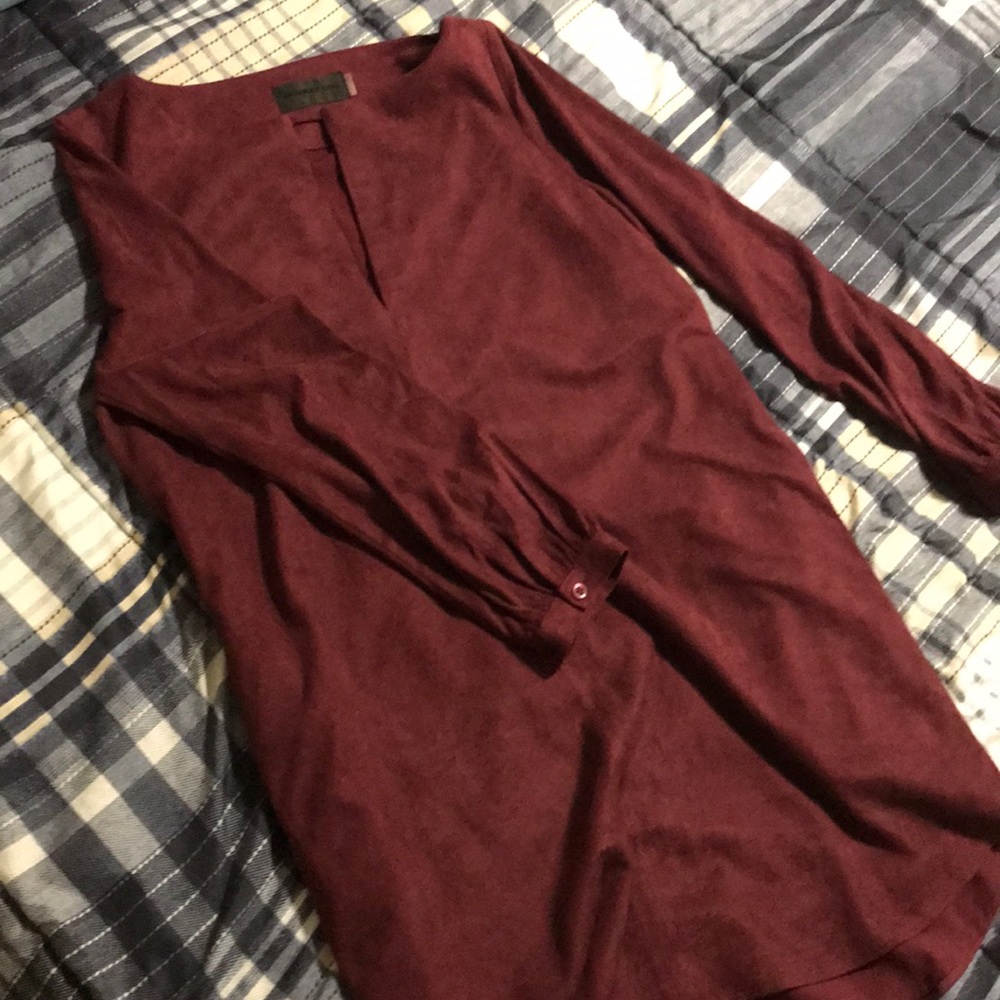 Maroon Blaque Label dress